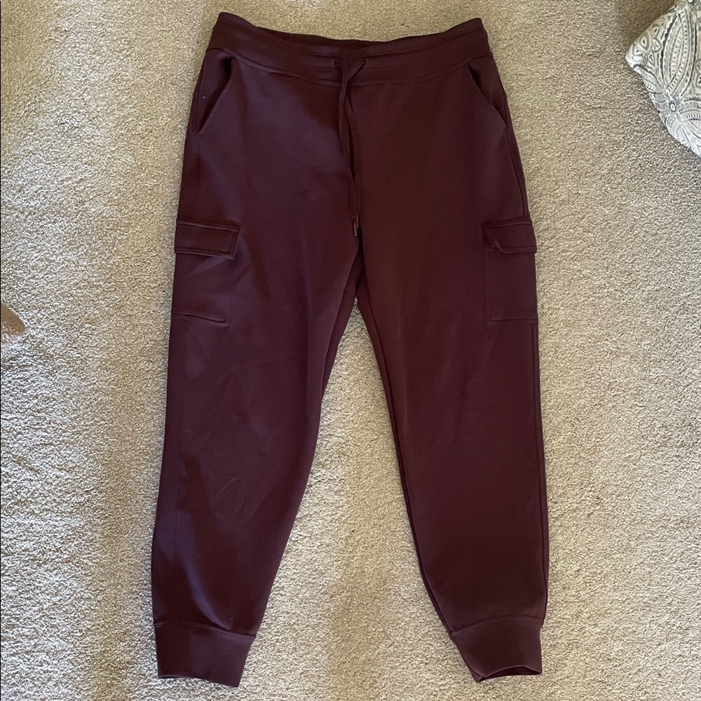 32 Degrees Maroon Jogger Pants